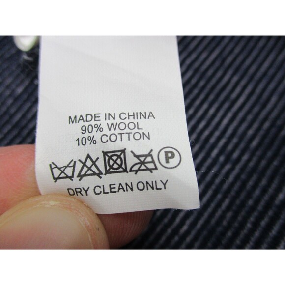 Jack Spade Sweater Adult Medium Blue Pullover Sweatshirt Wool Casual Mens - Picture 9 of 13